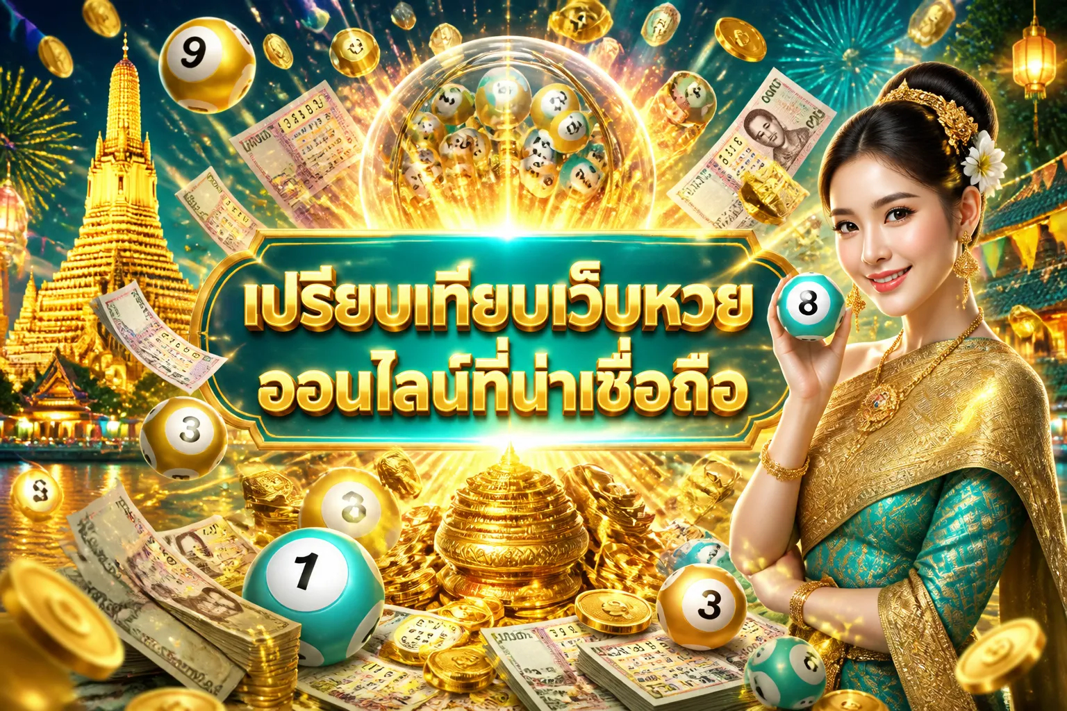 ภาพประกอบหัวข้อ เปรียบเทียบเว็บหวยออนไลน์ที่น่าเชื่อถือ