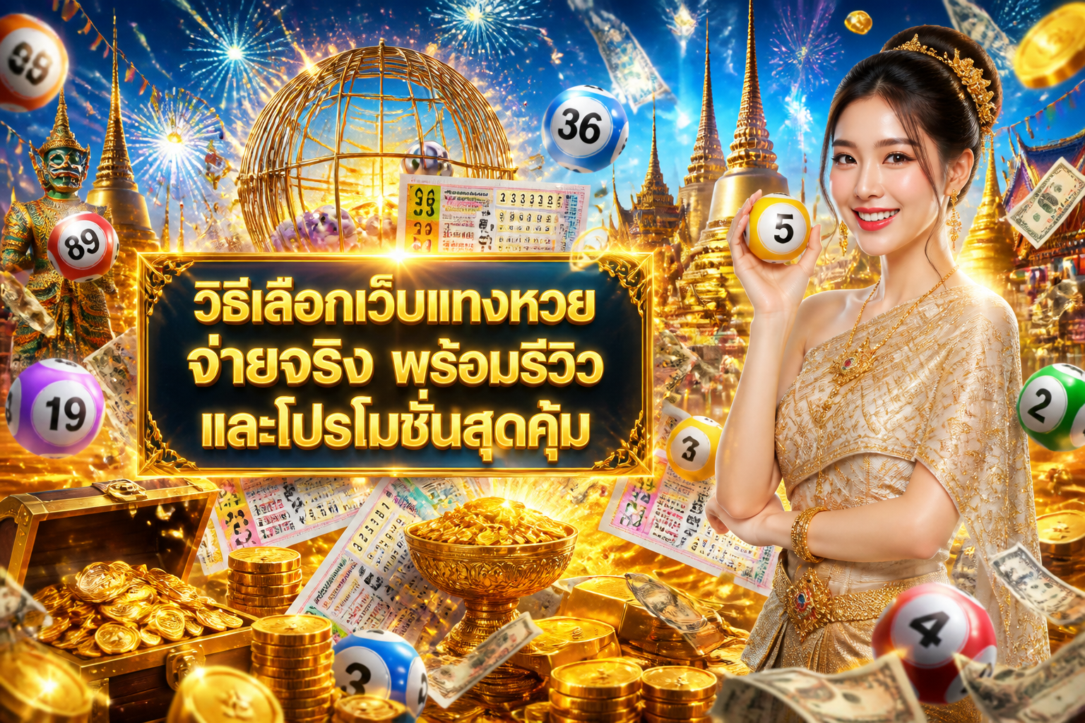 วิธีเลือกเว็บแทงหวย จ่ายจริง พร้อมรีวิวและโปรโมชั่นสุดคุ้ม