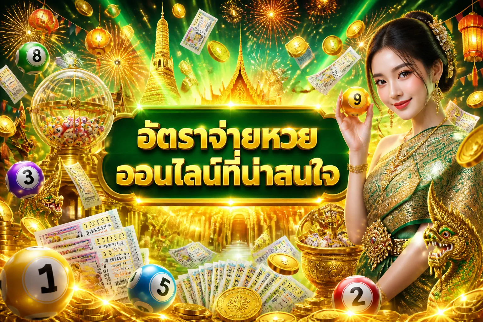ภาพประกอบหัวข้อ อัตราจ่ายหวยออนไลน์ที่น่าสนใจ