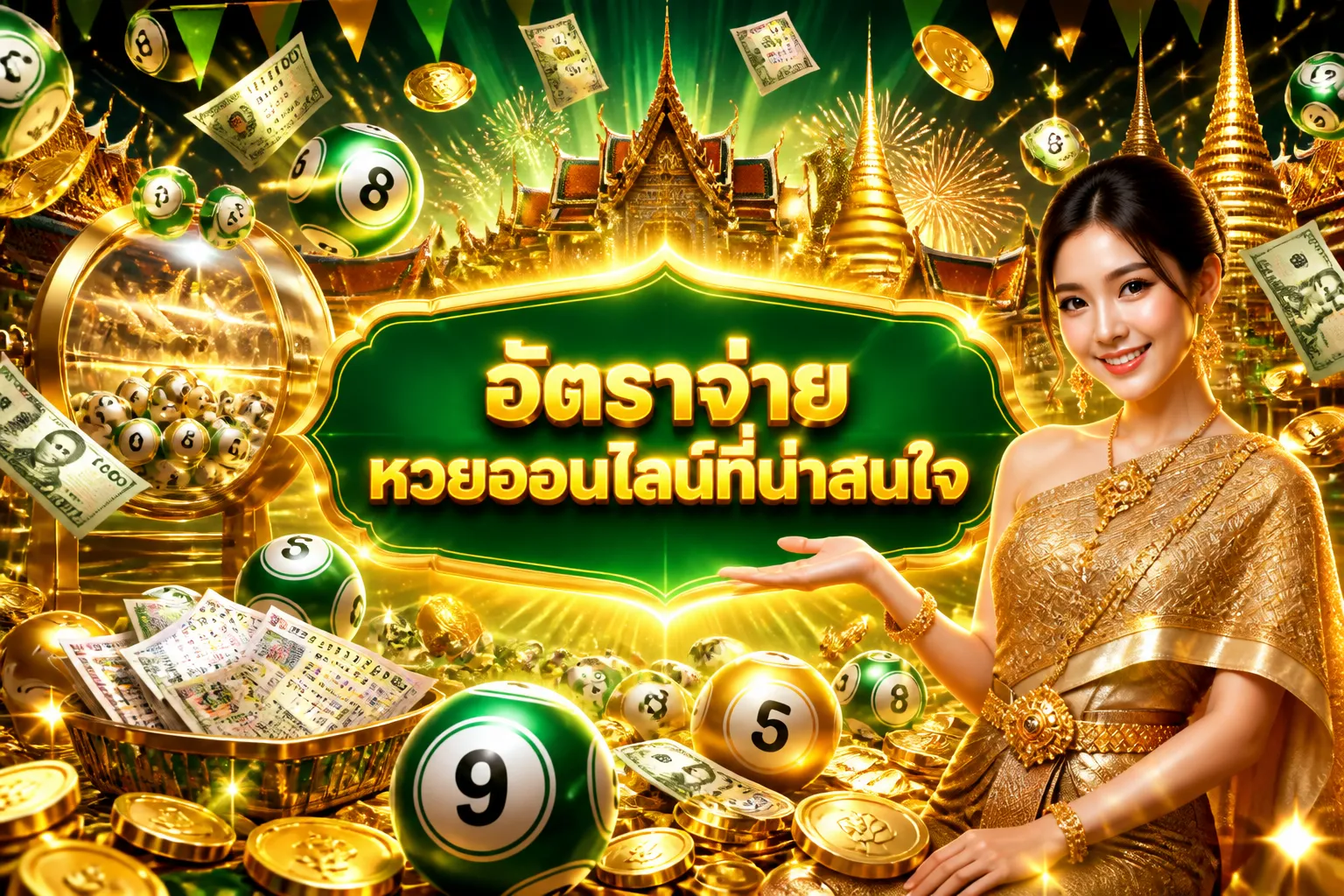 ภาพประกอบหัวข้อ อัตราจ่ายหวยออนไลน์ที่น่าสนใจ