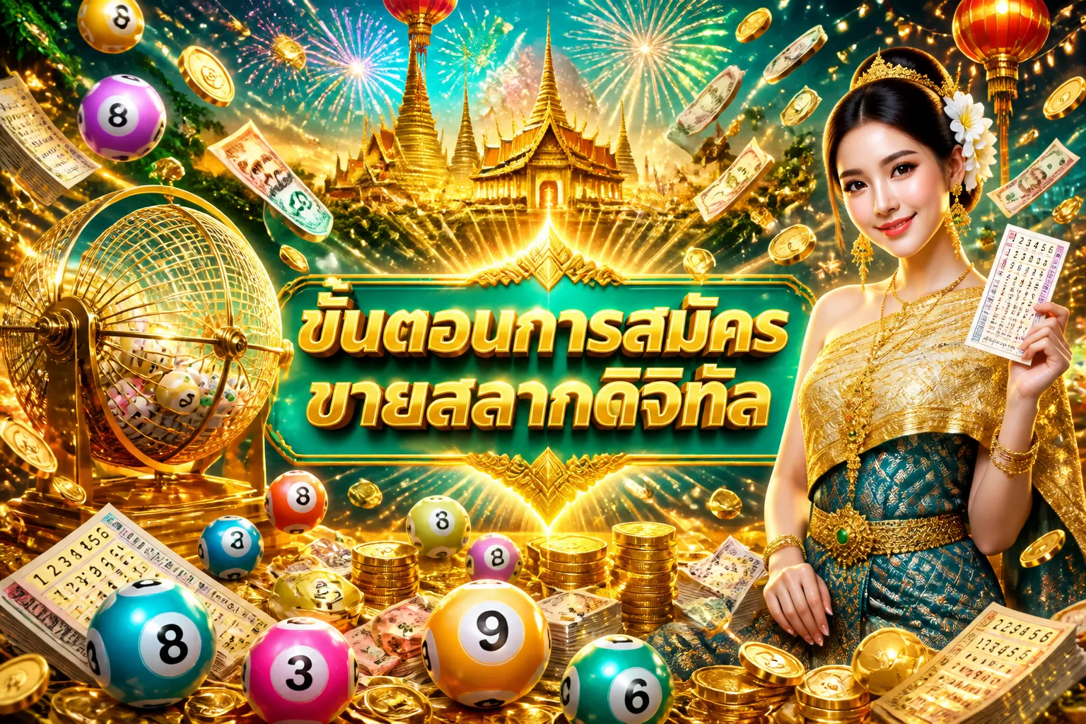 ภาพประกอบหัวข้อ ขั้นตอนการสมัครขายสลากดิจิทัล
