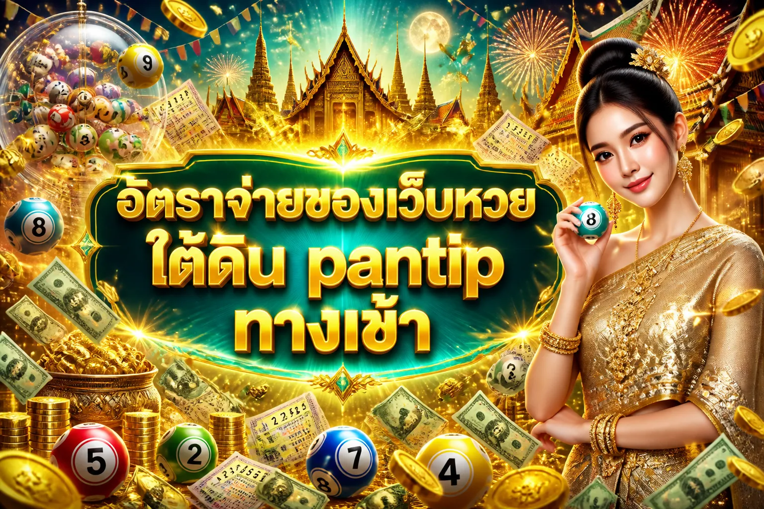 ภาพประกอบหัวข้อ อัตราจ่ายของเว็บหวย ใต้ดิน pantip