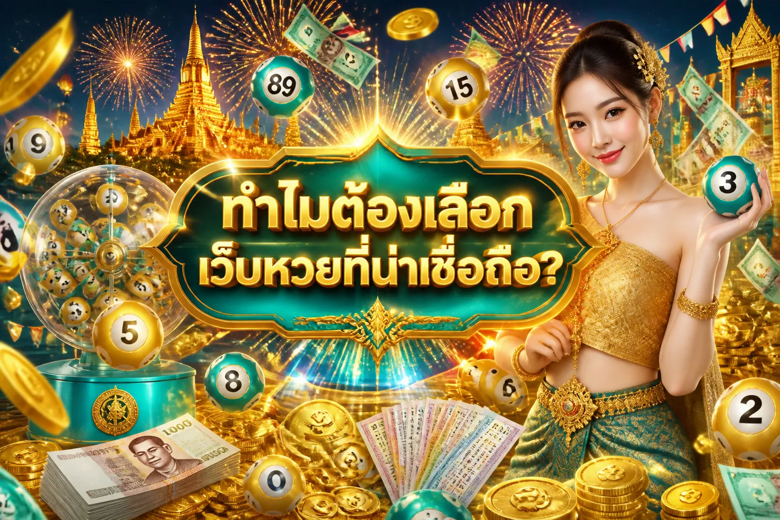 ภาพประกอบหัวข้อ ทำไมต้องเลือกเว็บหวยที่น่าเชื่อถือ?